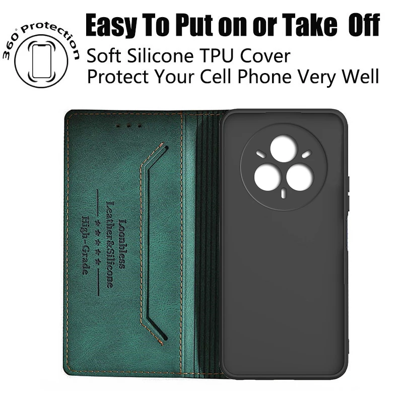 Realme 14 Pro Flip Phone Case - Global Version Cover