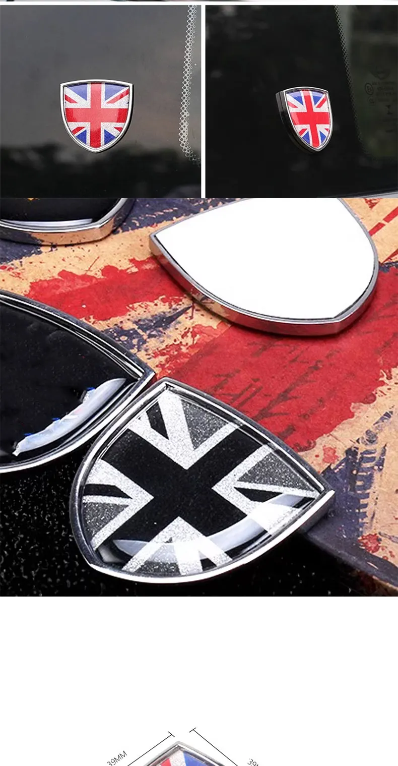 Adhesive metal vehicle body badge