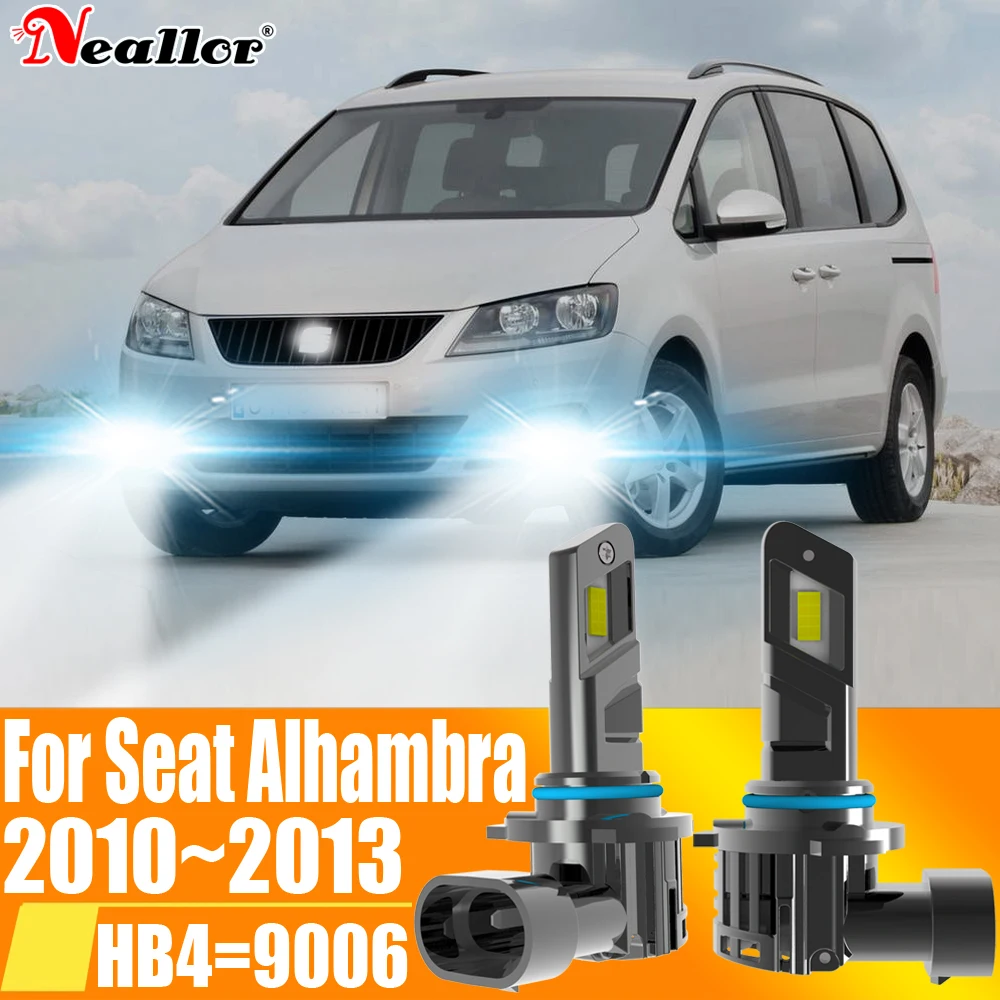 

Светодиодная противотуманная лампа высокой мощности HB4 9006, 6000K, 12 В, 55 Вт, для сиденья Alhambra 2010 ~ 2013, 2 шт.