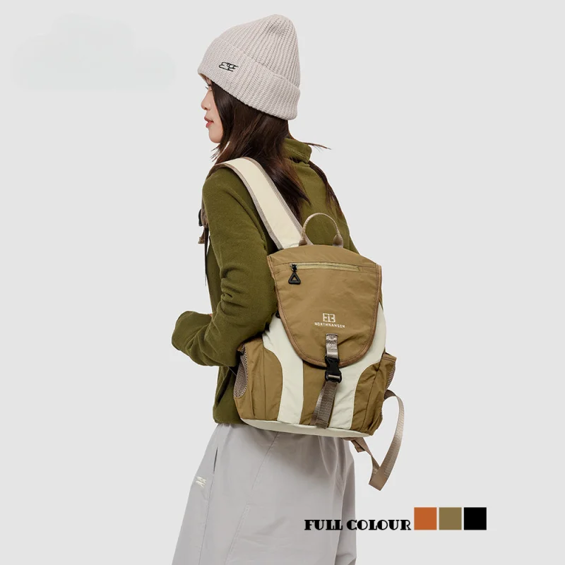 New Outdoor Lightweight Travel Backpack Fashion Color Block Design for Touring Cycling Mountaineering
