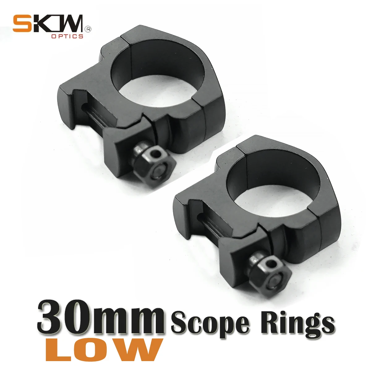 Skwoptics-Scope Ring Rail Riflescope Mount Fit Picatinny LOW 30mm Rings rifle scope mount ring rifle scope mount scope mount adapter