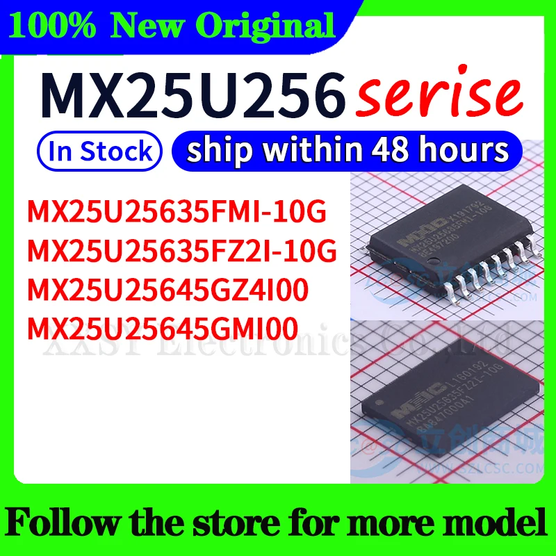 MX25U25635FMI-10G MX25U25635FZ2I-10G MX25U25645GZ4I..