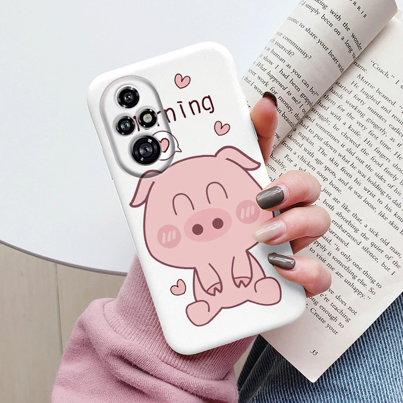 Floral Cartoon Cat Soft Silicone Phone Case - Stylish Protective Cover