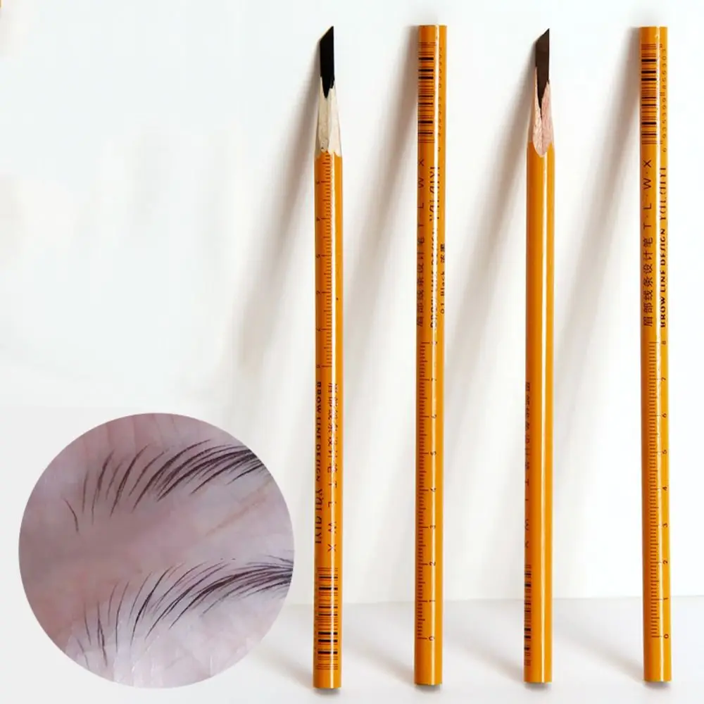 

1pc Eyebrow Tattoo Pen Eyebrow Line Design Pen Permanent Makeup Waterproof Tattoo Eyebrow Line Positioning Pen Tattoo Supplies