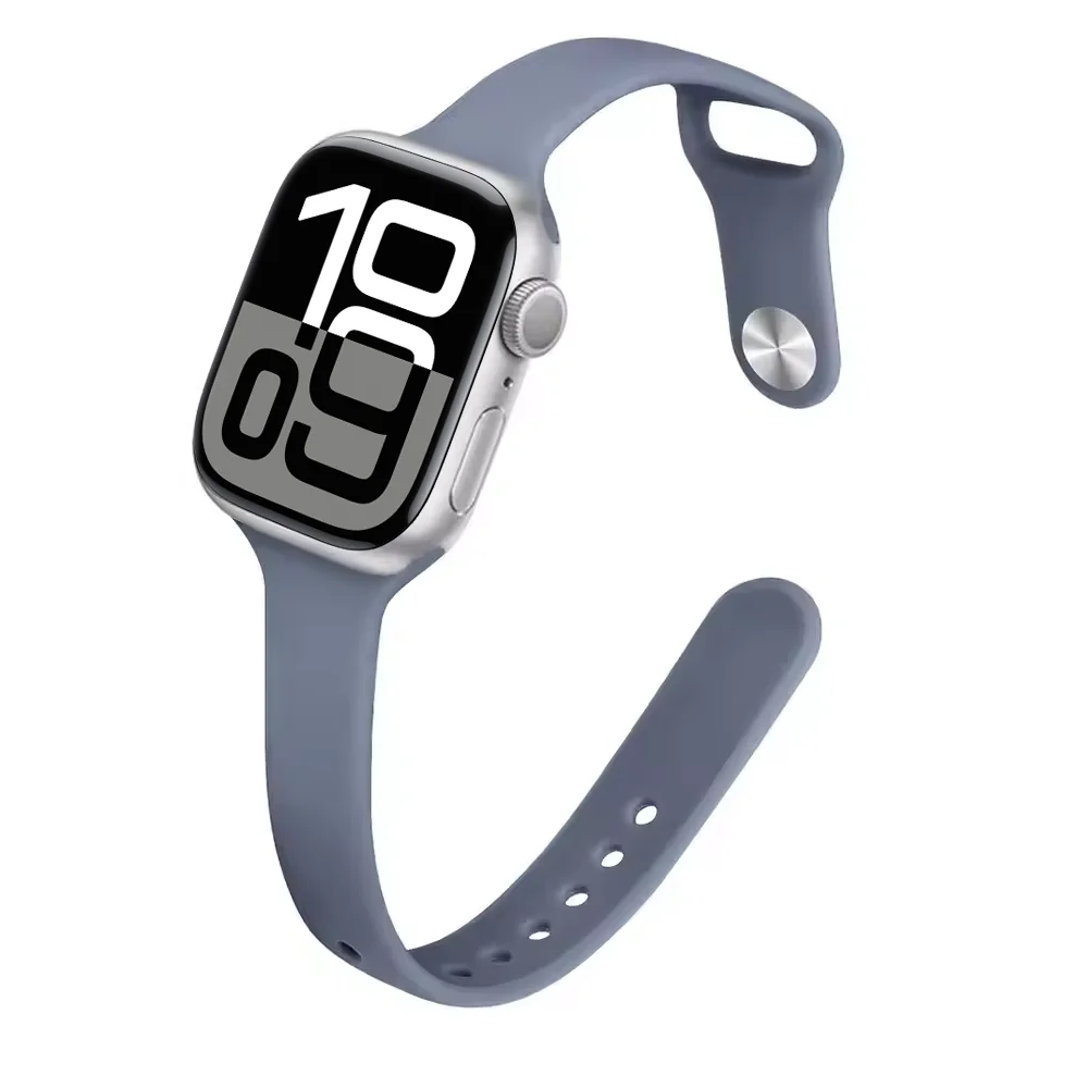 Elegant Slim Silicone Strap