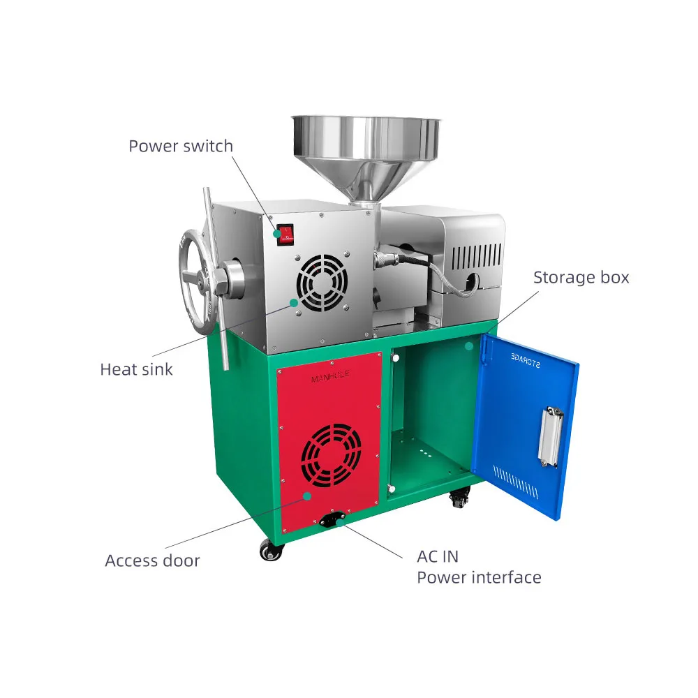 

Factory Price Small Cold Press Sunflower Sesame Seeds Coconut Peanut Oil Press Machine For Home Use