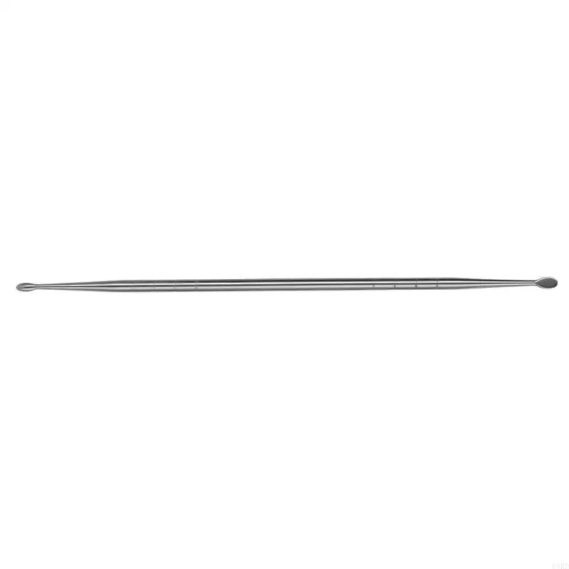 L8RD Art Sculpture Pen Double Tipped Tools Stainless Steel Art Pen for Nail Carving Drawing Shaping Effects