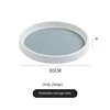 1/4Pcs 360 Rotatable Anti Sliding Kitchen Condiment Rotatable Storage Rack Tableware Cabinet Round Multi Functional Storage Rack 6