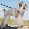 Light Weight Dog Chest Back Outdoor Dog Chest Strap Against Yarn-dyed Belt Pet Traction Speed DryPrevent Break Away Breathable 4