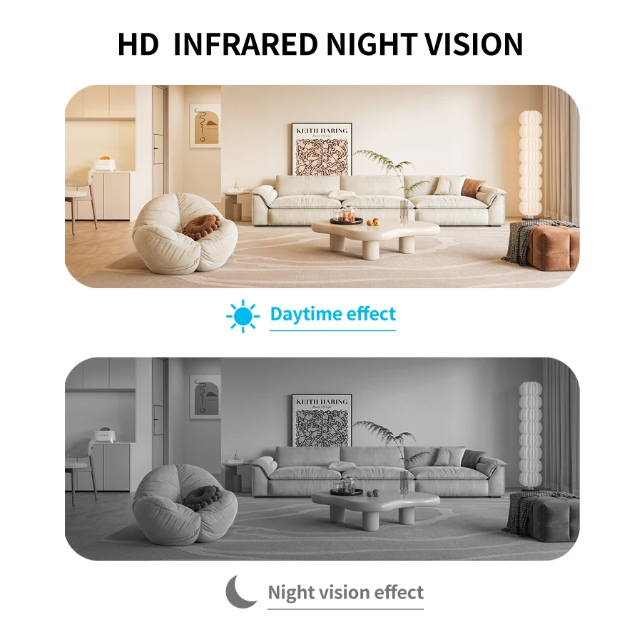 BerryI Iot 2MP Security Protection WIFI Indoor Baby Pet Night Vision Monitoring Mini Camera Human Detection Two-Way Audio ICSEE 6