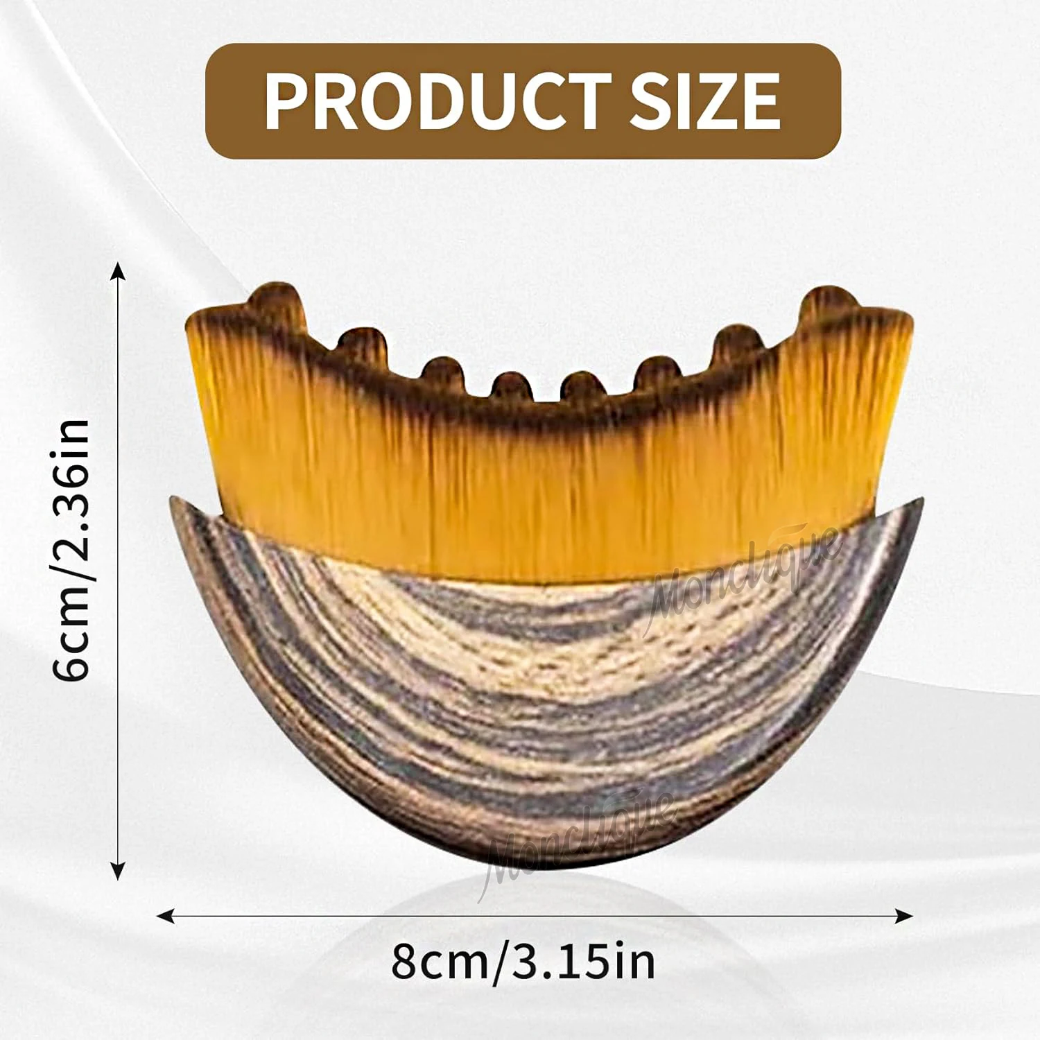 Contour Face Brush Face Lymphatic Drainage Massager Anti-Puffiness Enhancing Jawline Ergonomic Massager Tool Emulsion Applicator