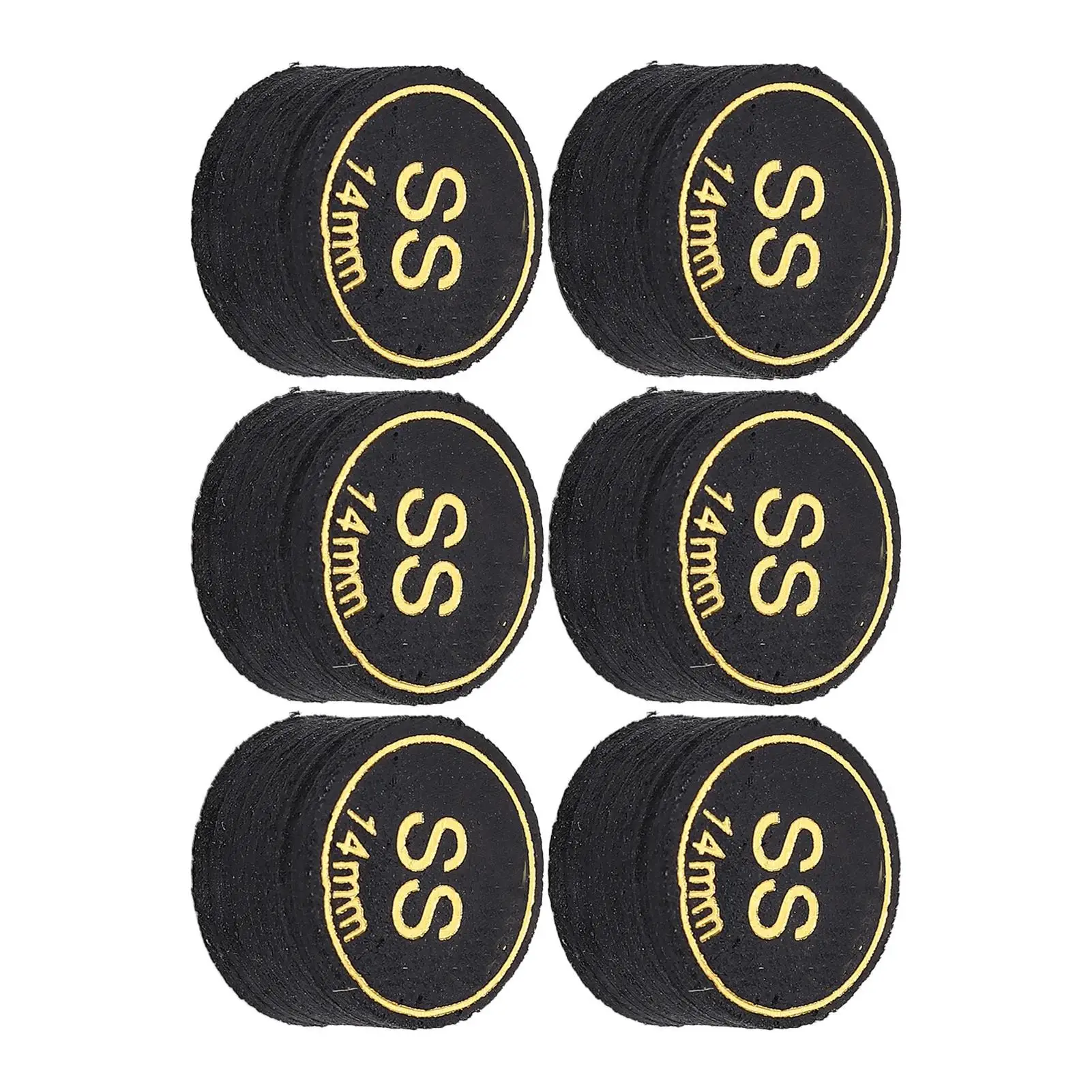 High-Density PU for pool Tips-Multi-Layer Billiard Cue Replacement for Professional Use, Wear-Resistant