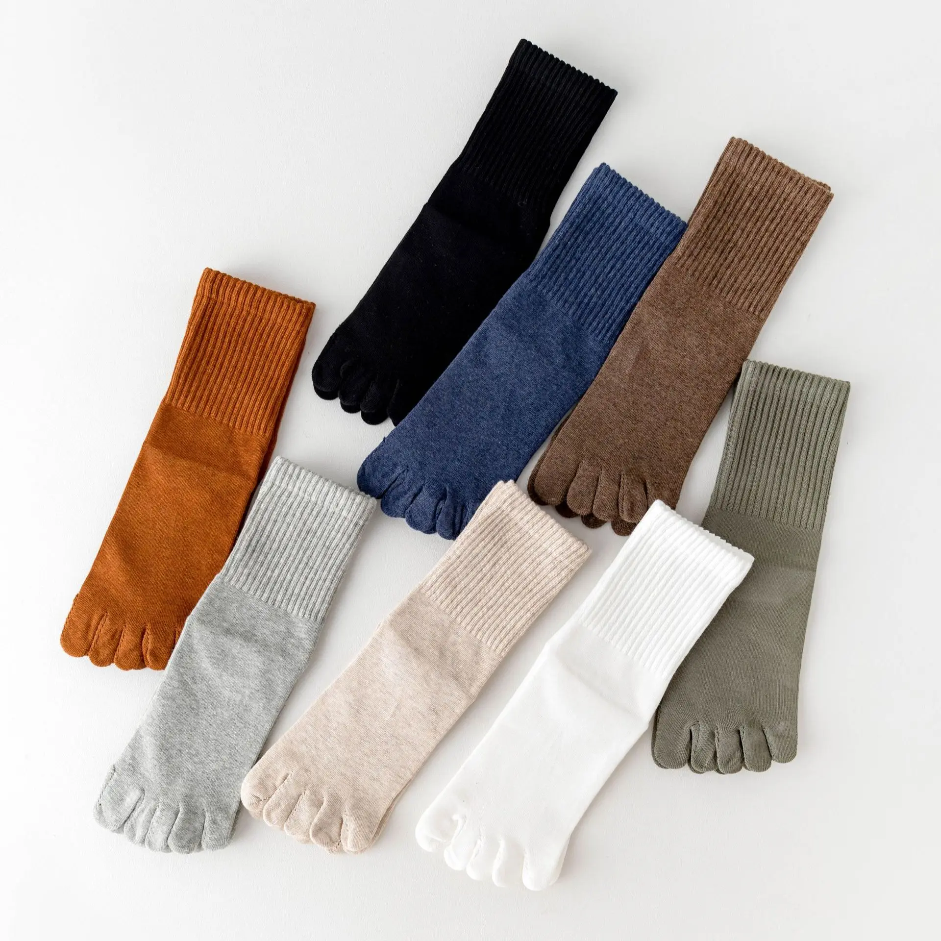 3 Paare/los Zehen Sport Kurze Socken Frühling Herbst Mann Baumwolle Anti-Bakterielle Anti-geruch Schweiß-Run Outdoor saugfähigen 5 Finger Socken – Detail 8