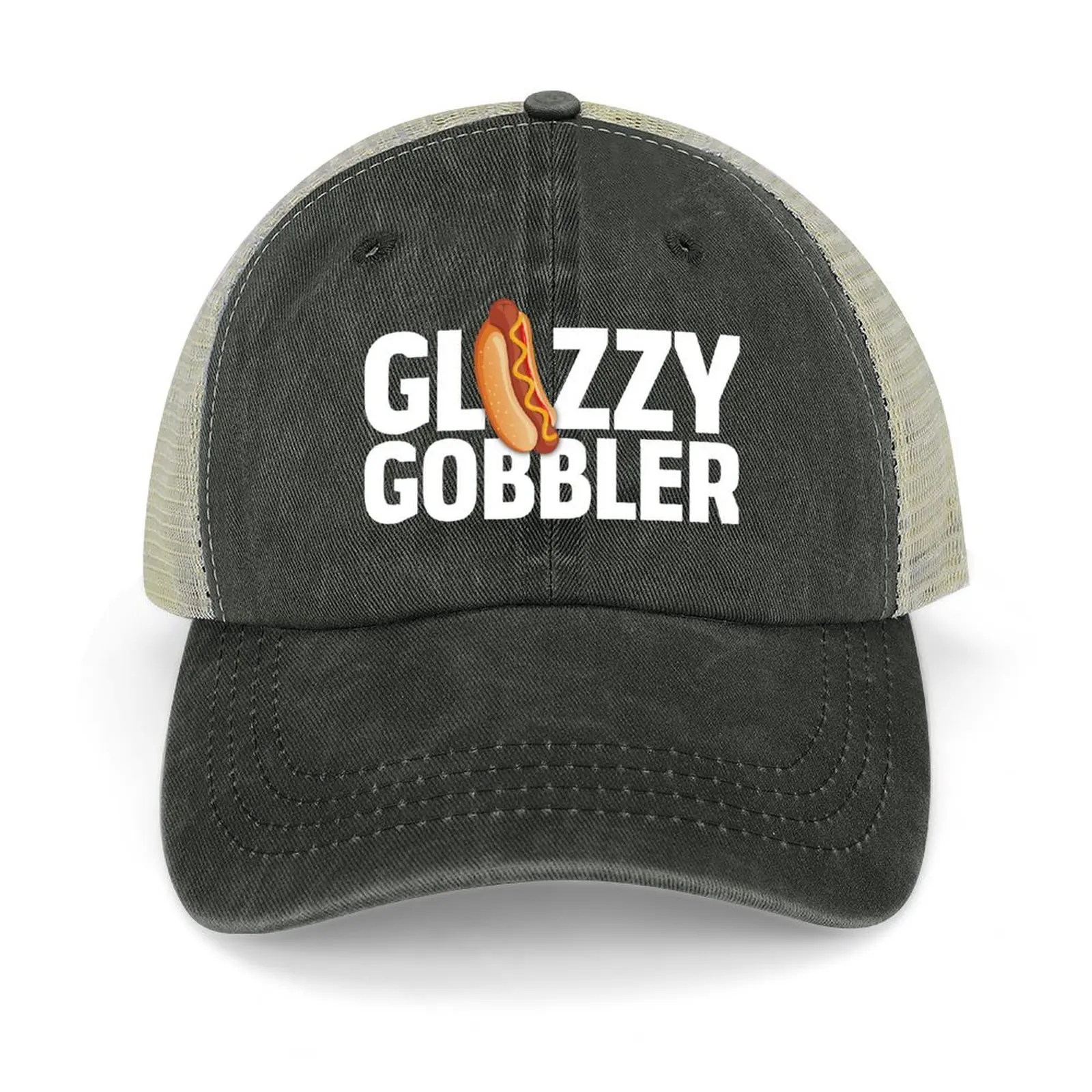 

Glizzy Gobbler Cowboy Hat Trucker Hat funny hat Rave fishing Men Women's