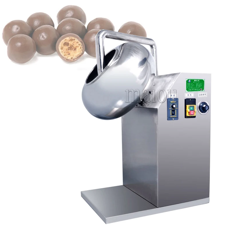 

Coating Polishing Machine Small Sugar Film Coating Pan Machine For Tablet Chocolate Dragee Peanut