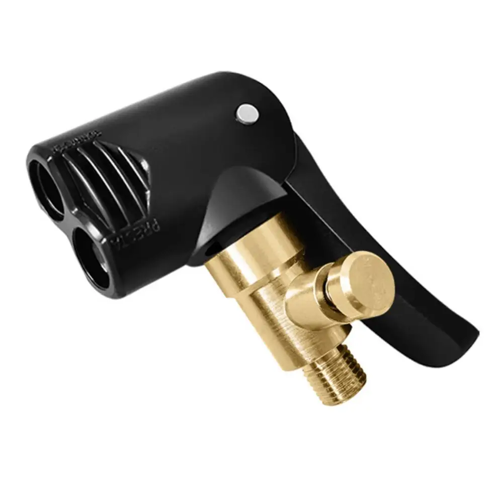 

Bicycle Valve Tire Valve Pump Nozzle Clamp Deflated Car Motorcycle Bike Air Chuck Mouth Inflatable Pump Adapter Thread Connector
