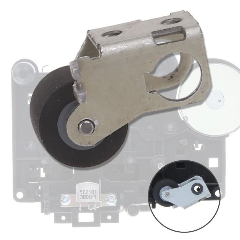 

Tape Recorder Pressure Cassette Belt Pulley 9mm Diameter for TN-7 Replacement