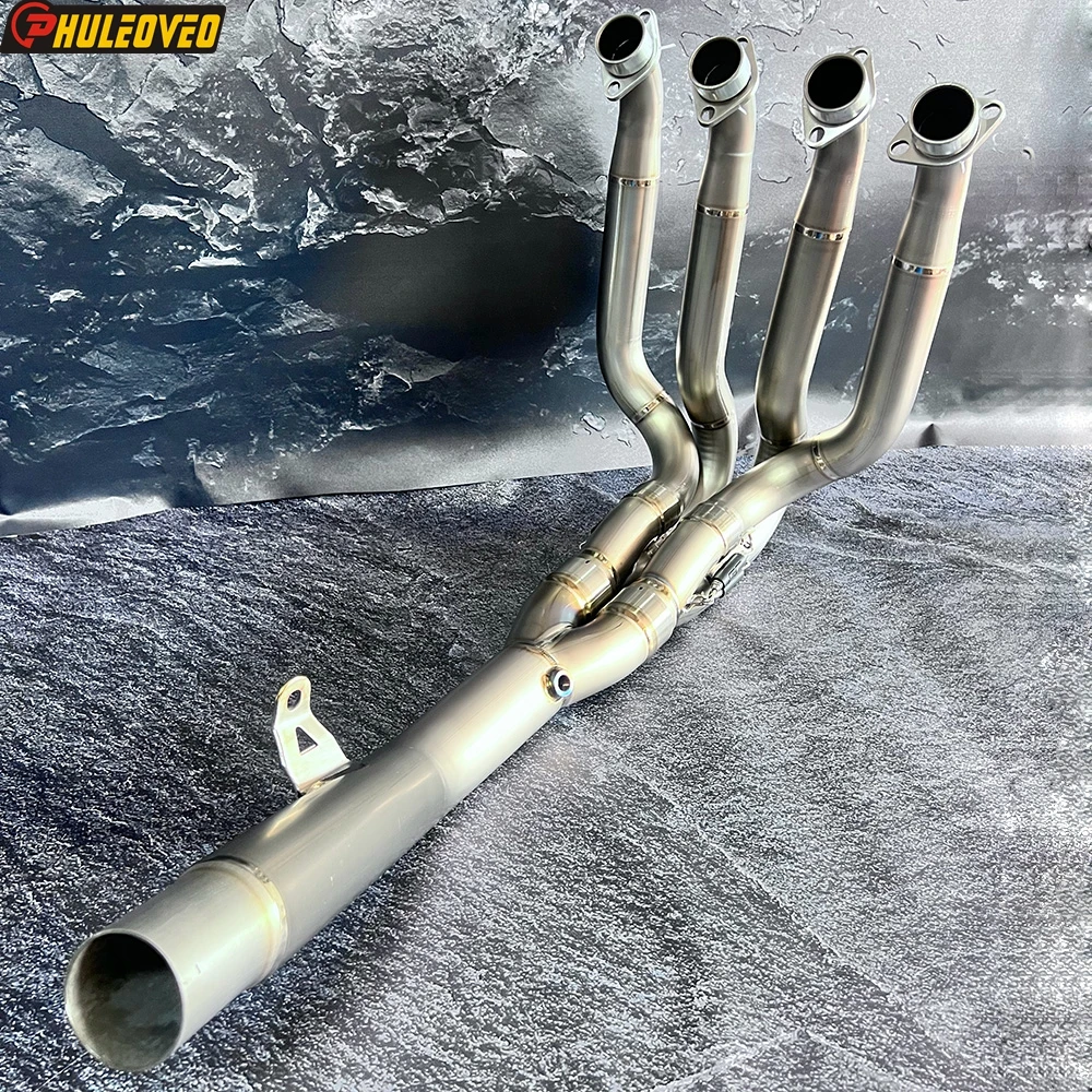 Titanium Alloy for NINJA H2SX H2SX SE H2SX SE 18-23 ZH2 ZH2 SE 20-23 Motorcycle Exhaust System Header Tube Front Pipe Collector