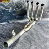 Titanium Alloy for NINJA H2SX H2SX SE H2SX SE 18-23 ZH2 ZH2 SE 20-23 Motorcycle Exhaust System Header Tube Front Pipe Collector