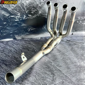 Titanium Alloy for NINJA H2SX H2SX SE H2SX SE 18-23 ZH2 ZH2 SE 20-23 Motorcycle Exhaust System Header Tube Front Pipe Collector