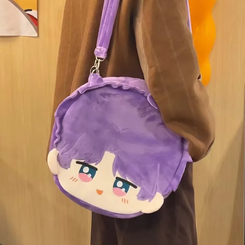 40 cm Anime Spiel Liebe und Deepspace Rafayel Kawaii Gesicht Cosplay Lolita Mädchen Itbag Lustige Große Mund Brieftasche Rucksack Dekor Geschenke