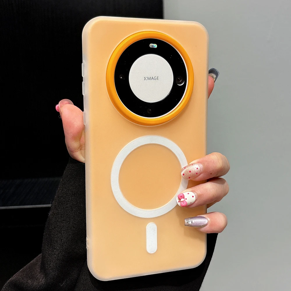 Enhanced Magnetic Matte Case - Shockproof Soft Cover