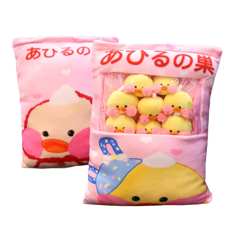 Kawaii 8 шт. плюшевые мячи и сумка в виде лалафанфана | Игрушки хобби