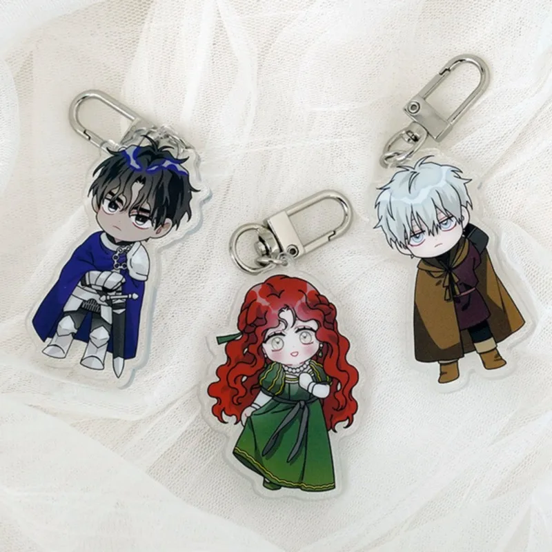 Manga Under The Oak Tree Portachiavi Anime Donna Riftano Maxi Portachiavi In Acrilico Uomo Coreano Manwha Portachiavi Ciondolo Borsa Ornamento Carino