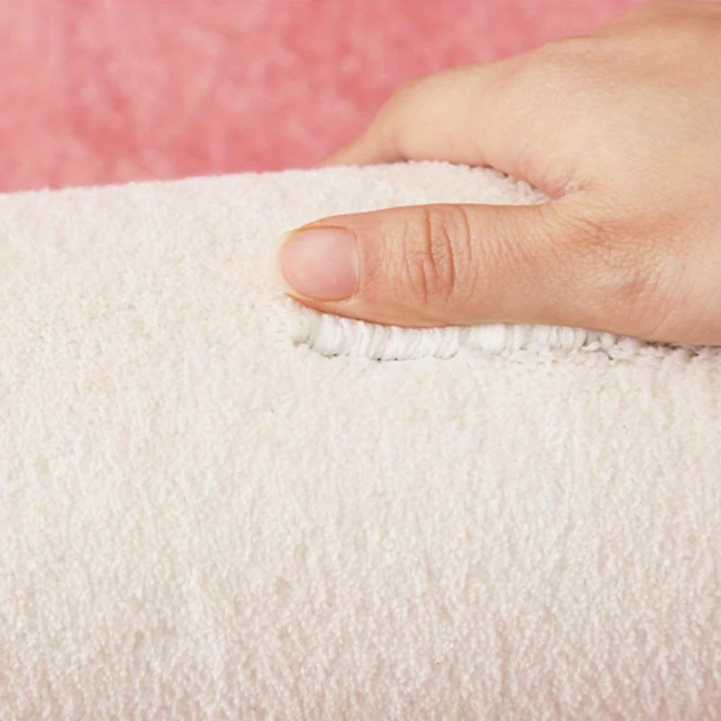 Flower Floor Mat Plush Flower Area Mat Living Room Decorative Carpet Anti Slip Floor Mat Suitable for Corridors and Living Rooms