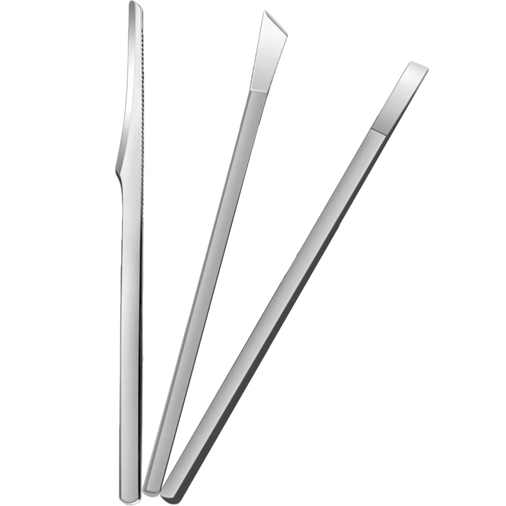 Pedicure Knife Set Stainless Steel Scraper Dead Skin File Foot Care Tool Multi Functional Pedicure Tools Ingrown Nail 3 Pcs