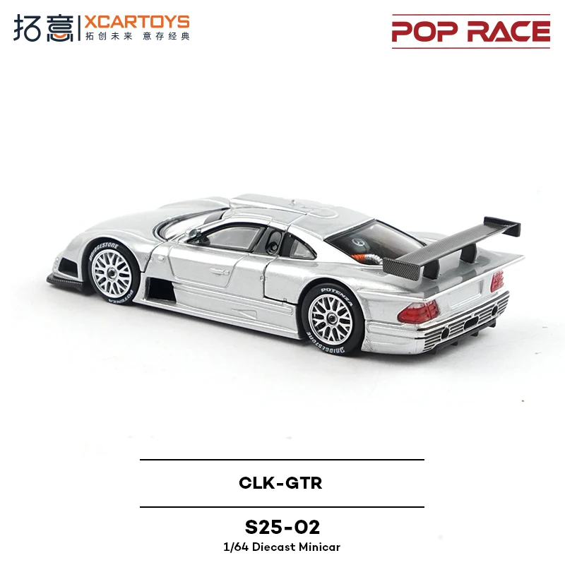 Toy Car XCARTOYS PopRace CLK-GTR 1:64 (Metal & Plastic Parts