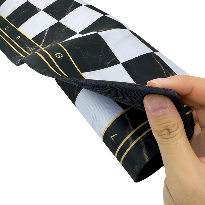 52cm/20.47inch marble-like color Soft rubber large size rollable and storable chessboard