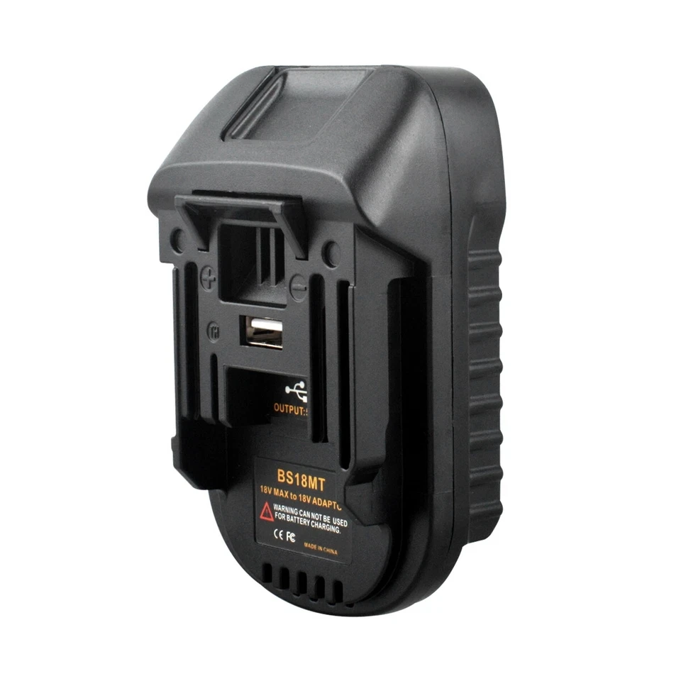Battery Adapter For Bosch 18V Convert To For Makita 18V Converter With USB For M