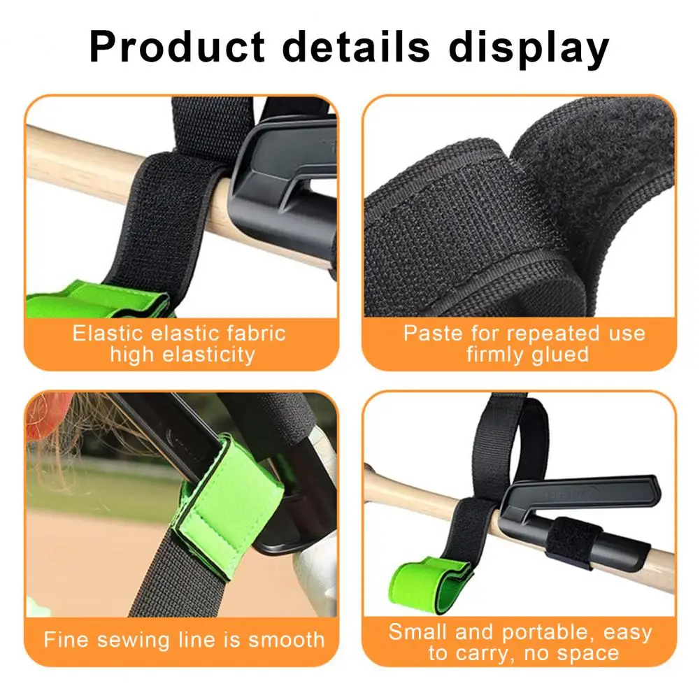 Baseball Swing Trainer Bands Elastic Baseball Hitting Resistance Band Batting Training Equipment For Improving Arm Strength