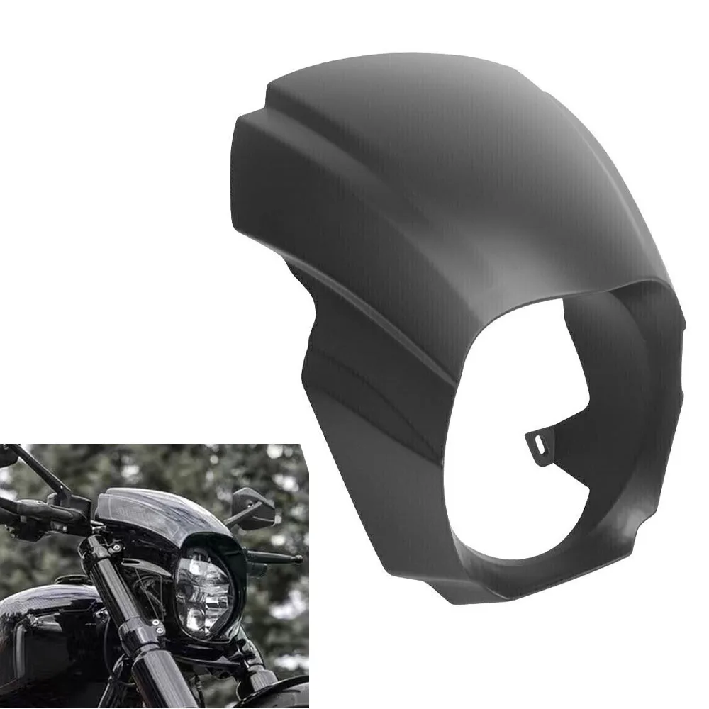 

Motorcycle Matte Black ABS Front Headlight Fairing Cowl Cover For Harley Softail Breakout FXBRS FXBR 2018-2022 2021 2020 2019