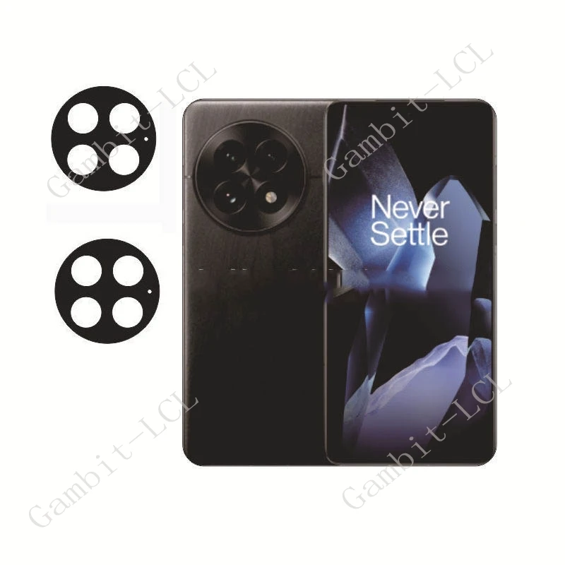 Premium 9H HD 3D Tempered Glass Camera Lens Protector, 2-Pack