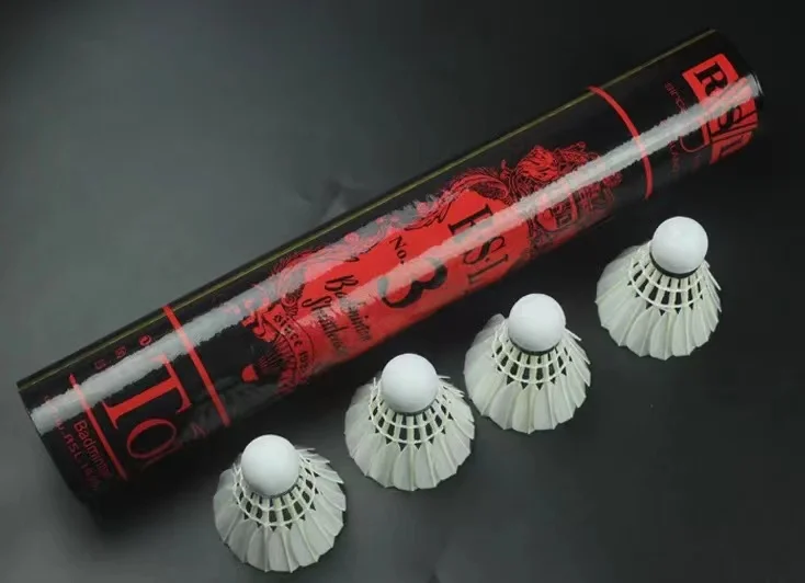 Original RSL shuttlecock RSL NO.3badminton Shuttlecock top grade cigu duck feather shuttlecock for tournament free shipping