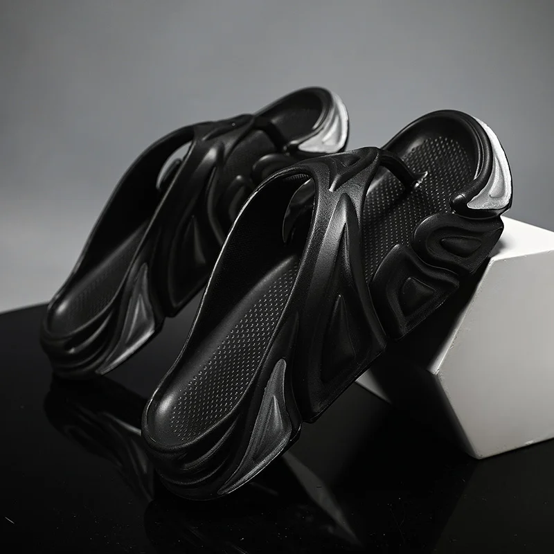 Herren-Flip-Flops, bequeme, rutschfeste Sommer-Hausschuhe, Slipper für drinnen und draußen, weiche Schaumstoff-Schieber_voghion.com