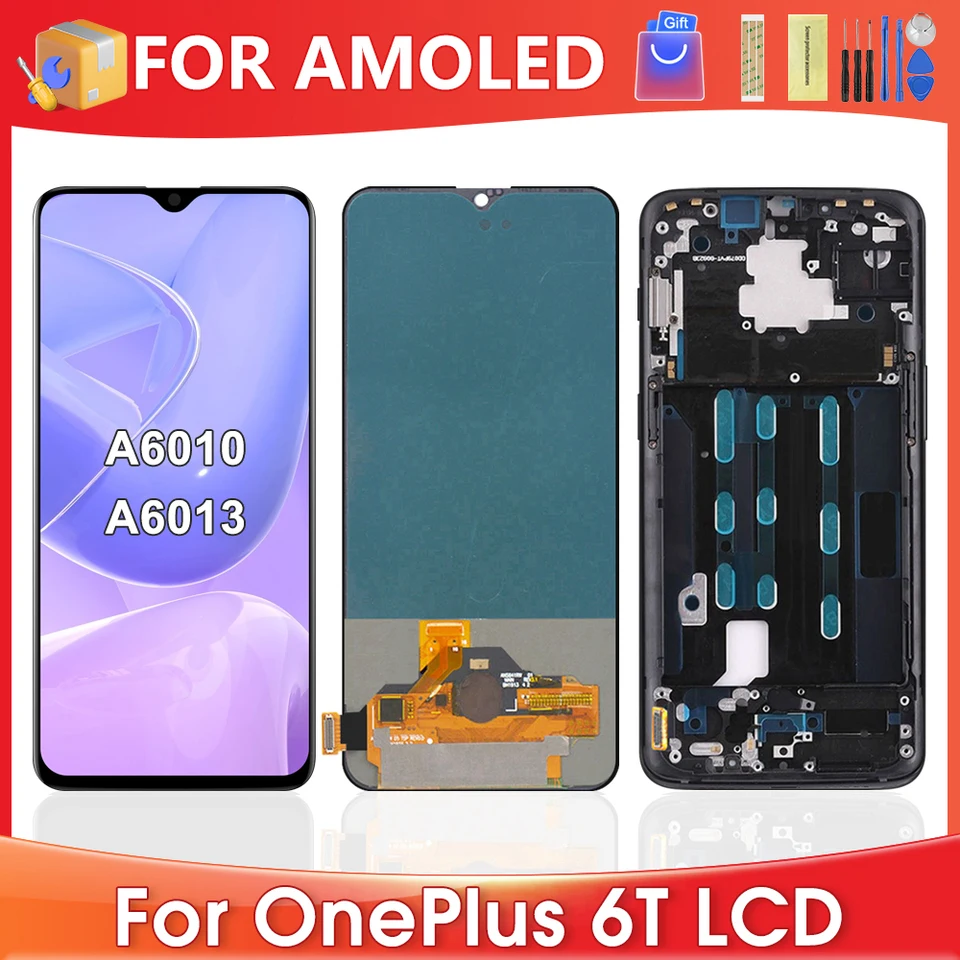 Ecran LCD OnePlus 6T (A6010, A6013), Pièce De Réparation