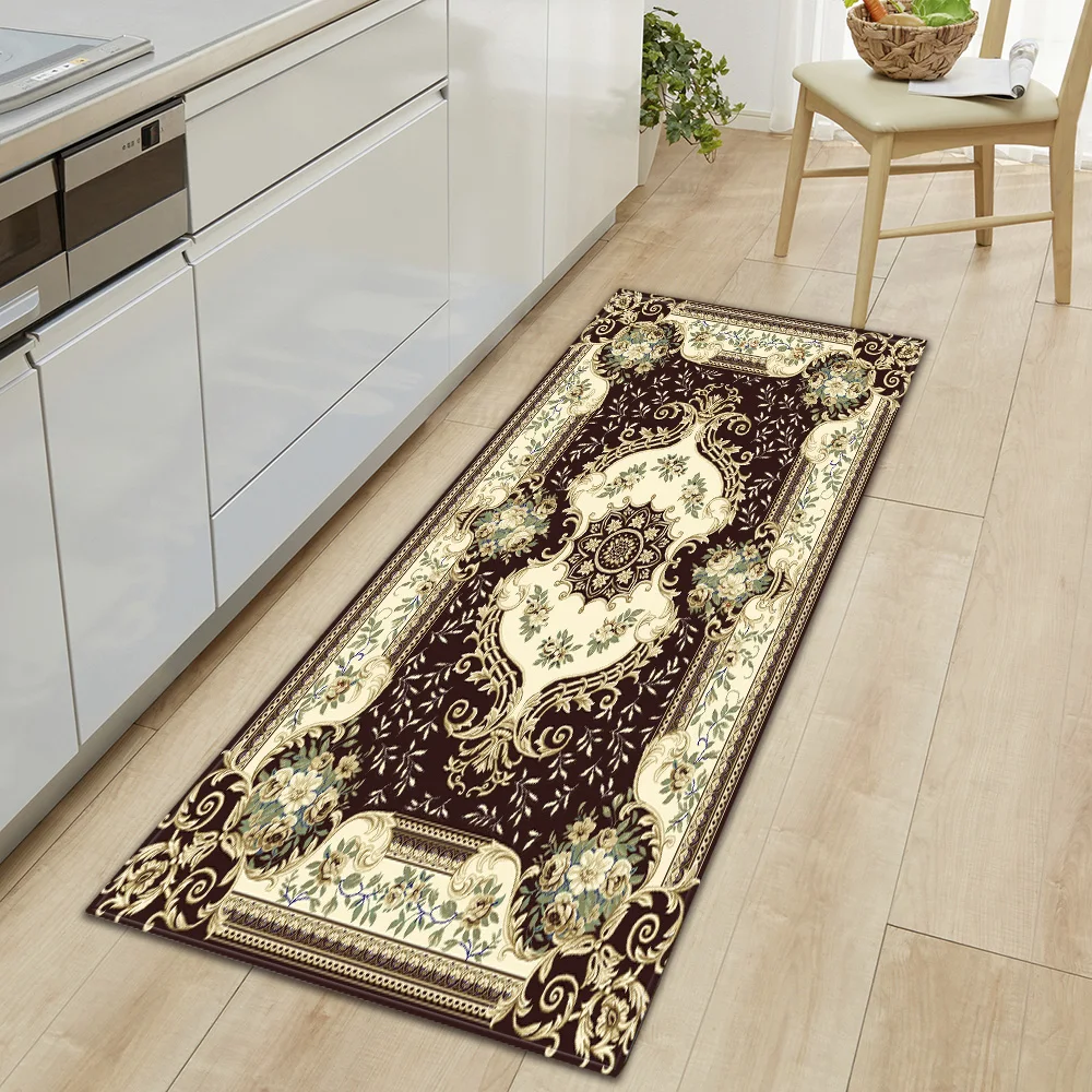 

Custom Entrance Doormat Kitchen Mat Bedroom Door Bathroom Decor Foot Carpet Balcony Home Hallway Living Room Floor Anti-Slip Rug