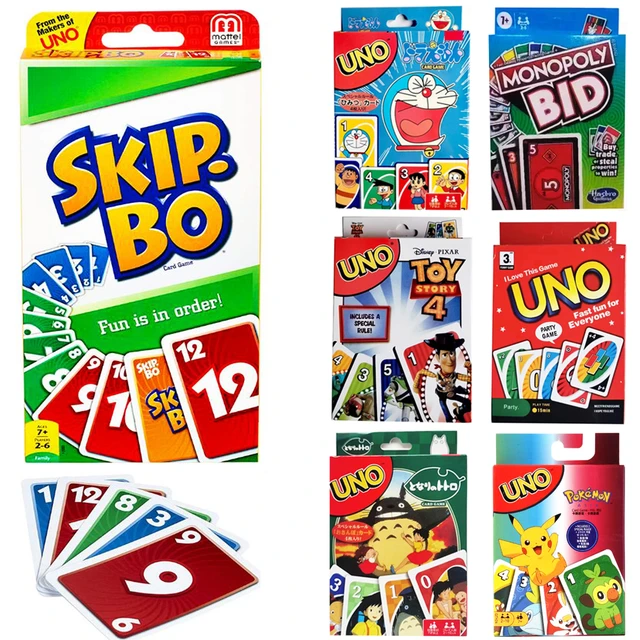 Mattel uno dos flip! Família multiplayer jogo de cartas