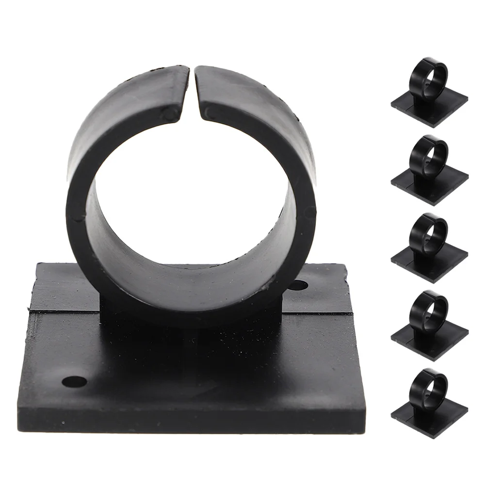 

6 Pcs Accessories Small Microphone Clip Wireless Microphones Hard Plastic Holder