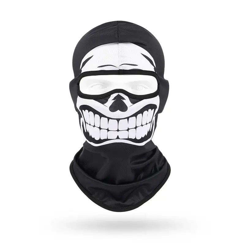 Dry Quick Sunscreen Balaclava Men Cycling Head Cover Outdoor Skull Mask Breathable Elastic Biker Full Face Mask Headgear Cap - Image 2