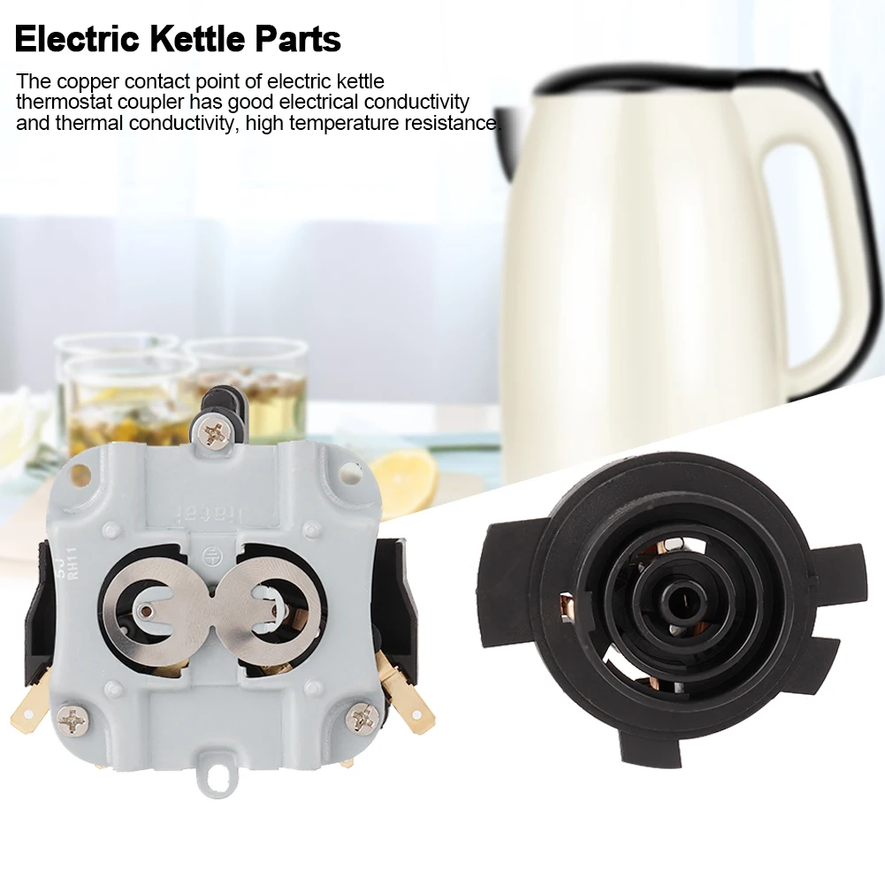Electric Kettle Parts Kettle Base Electric Parts Thermostat Switch KSD688-5 Plus Base KSD368-5 Replacement Part