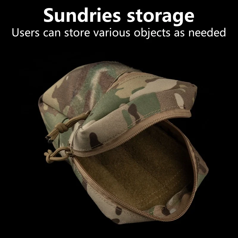Universal GP Sub Package (M) MOLLE Mounting Package With Hook And Loop Velvet Design Multifunctional Large Storage 4