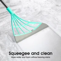 Silicone Scraper Broom Magic Wiper High Place Glass Wiper Floor Mop Household Splicing Cleaning Broom Bathroom Sweeping Water 2