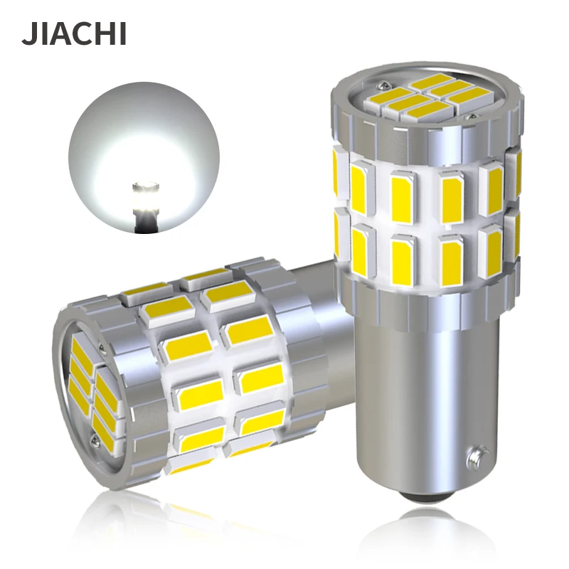 

JIACHI 50PCS No Error Canbus Led Bulbs for BA9S BAY9S BAX9S T4W H10W License Plate Lights Car Accessories 12-24V