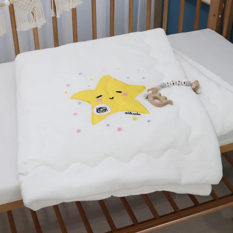 3D 사자 수 놓은 슈퍼 부드러운 솜털 무명 모면 담요 필러  Swaddle  이불 Duvet 목욕 타월