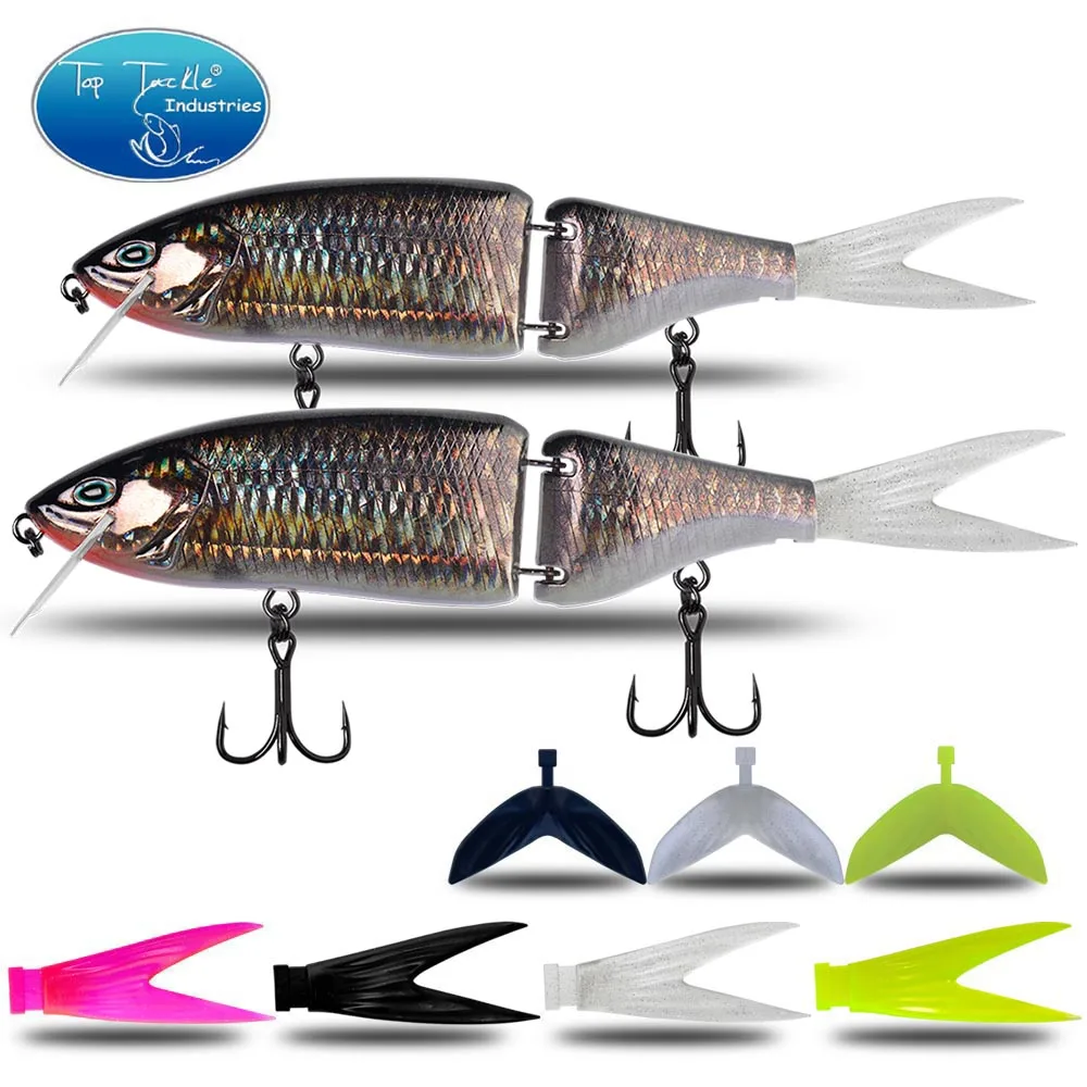 CF Lure 185mm 70g/220mm 115g 2 Joint SwimBait Wobbler Floating Fishing Lure Big Bait For Fishing Accessories Fishing Lures
