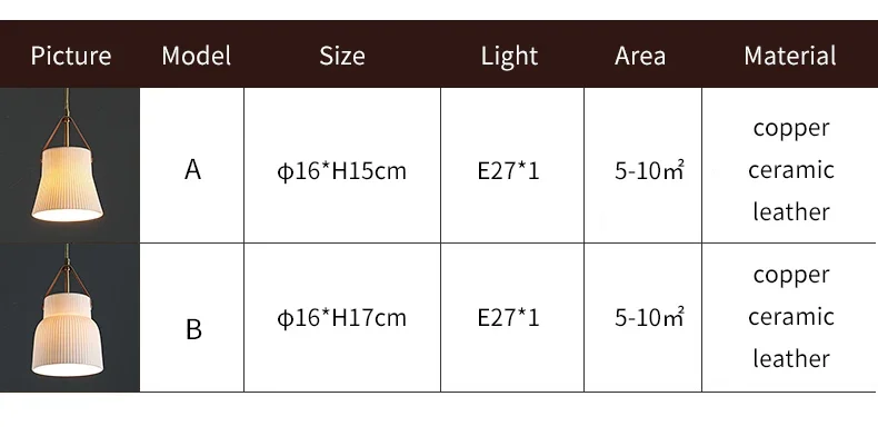 Description Picture 5 of itemModern Minimalist Plaster Pendant Lamp Indoor Creative Retro Hanging Lamp For Living Room Dining Hall Bedroom Cafe Bar Droplight